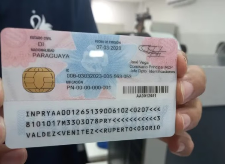 Nuevas cédulas y pasaportes paraguayos serán emitidos con chip